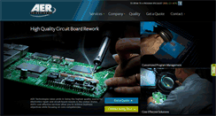 Desktop Screenshot of pcboardrework.com
